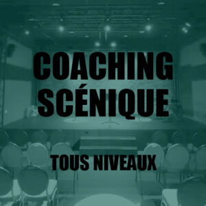 [CHANT] Coaching scénique • Tous niveaux