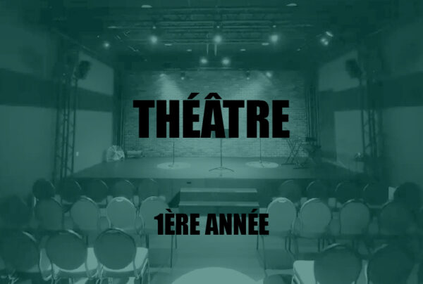 [THÉÂTRE] Adultes 1ère année