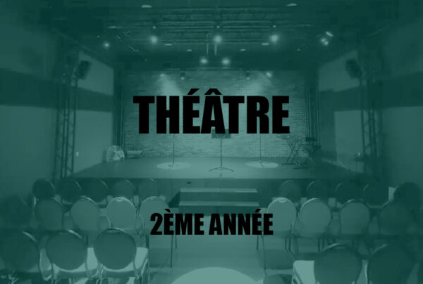 [THÉÂTRE] Adultes 2ème année